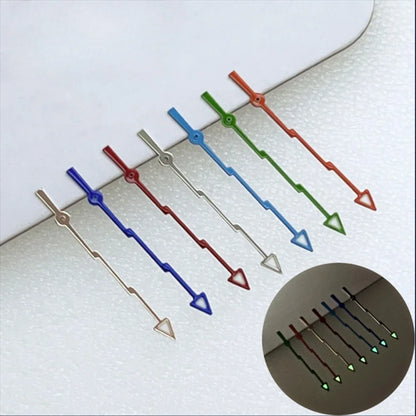7 Colors Lightning Watch Hands Pointer Green Luminous Second Hands for NH36/4R36