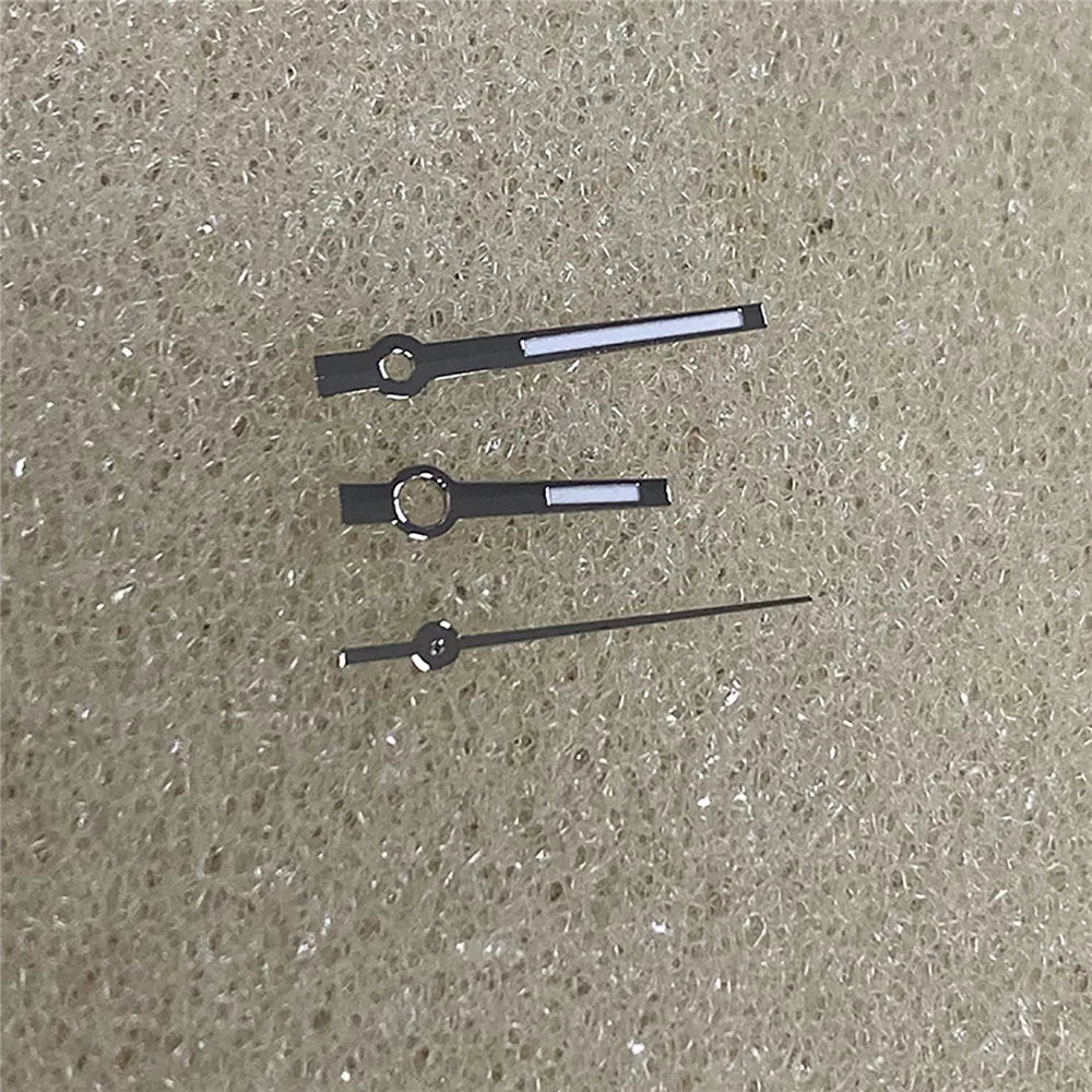 Watch Hands Pointers with Green Luminous  for NH35/NH36 Movement Watch Modified