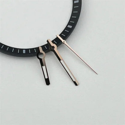 Green Luminous Logbook Watch Hands Green Orange Red Second Hand for NH35/NH36