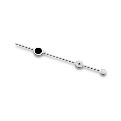 Green Luminous White Edge Black Needle Watch Hands for NH35 NH36 Movement