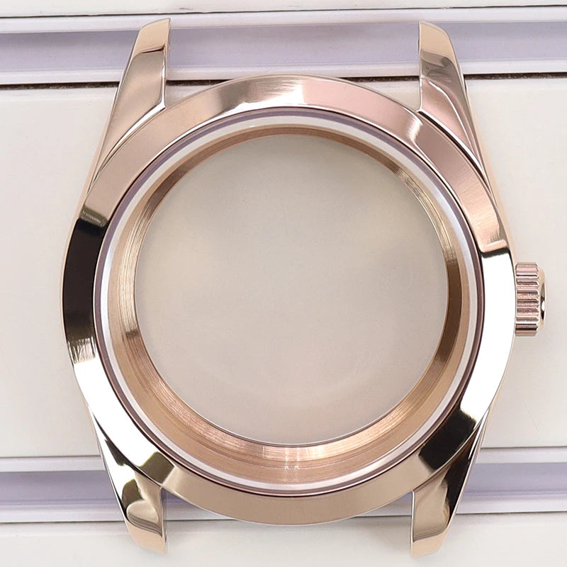36/39mm Watch Cases and Strap Sapphire Glass For NH35 NH36 NH34 NH38 Miyota 8215