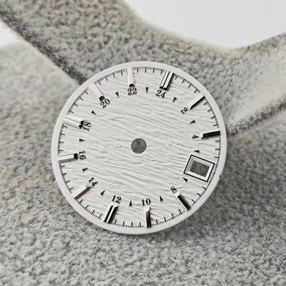Modified 28.5mm Multicolor Water Ripple Shaped Watch Dial Suitable For NH35