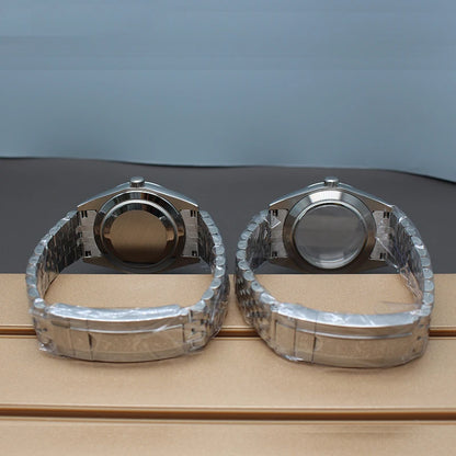36/40mm Watch Case Sapphire Crystal For Nh35 NH36 Miyota 8215 28.5mm Dial Oyster