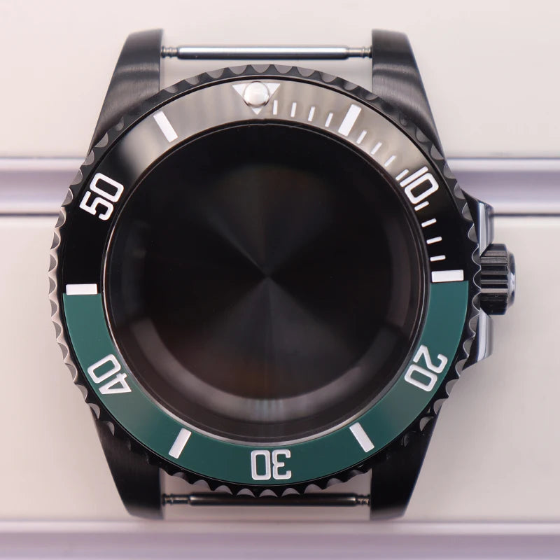 40mm Watch Case For NH34 NH35 NH36 NH38 NH70 4R36 Miyota 8215 Eta 2824 GMT SUB