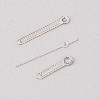Simple Watch Hands With Green Luminous for NH35/NH36/4R/7S Movement