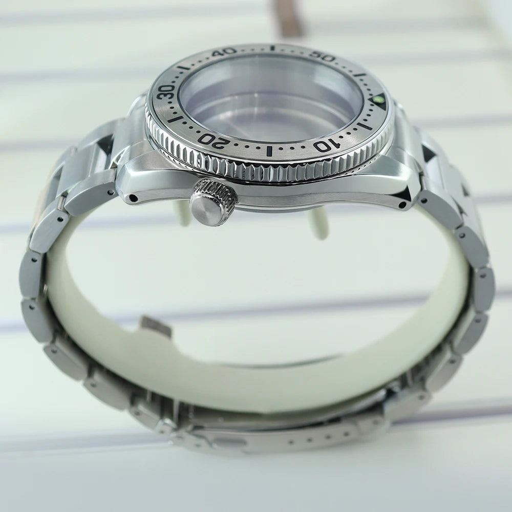 42mm Men's Watch Case Set For NH35 NH36 NH34 NH38 NH70 4R36 Sapphire Crystal