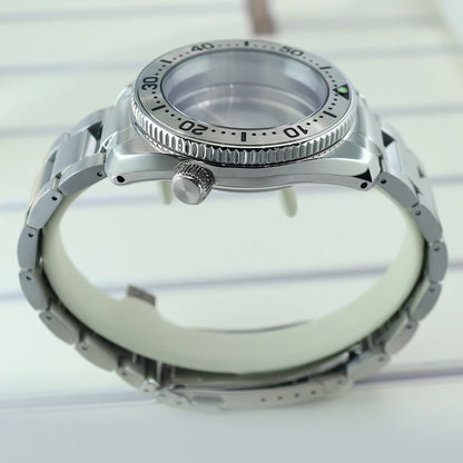 42mm Men's Watch Case Set For NH35 NH36 NH34 NH38 NH70 4R36 Sapphire Crystal