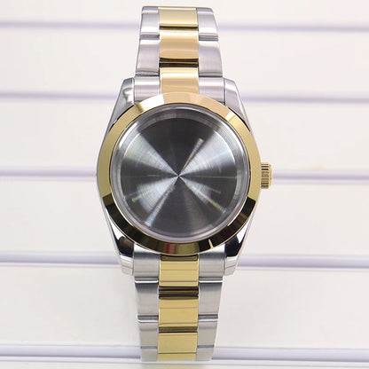 36/39mm Watch Cases and Strap Sapphire Glass For NH35 NH36 NH34 NH38 Miyota 8215