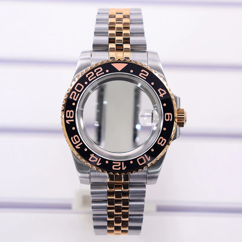40mm Watch Case For GMT NH35 NH36 NH34 NH70 NH72 4R36 Eta 2824 Miyota 8215