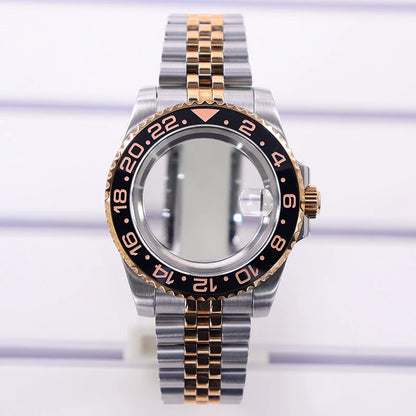 40mm Watch Case For GMT NH35 NH36 NH34 NH70 NH72 4R36 Eta 2824 Miyota 8215