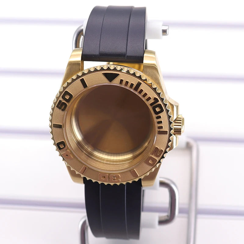 40mm Watch Case Set For GMT SUB Yacht NH34 NH35 NH36 NH39 8215 Eta2824 PT5000