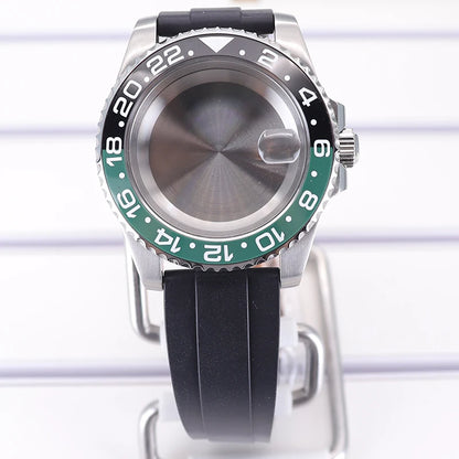 40mm Watch Case For 4R NH35 NH36 NH34/38 NH70 8215 Eta2824 PT5000 Sapphire Glass