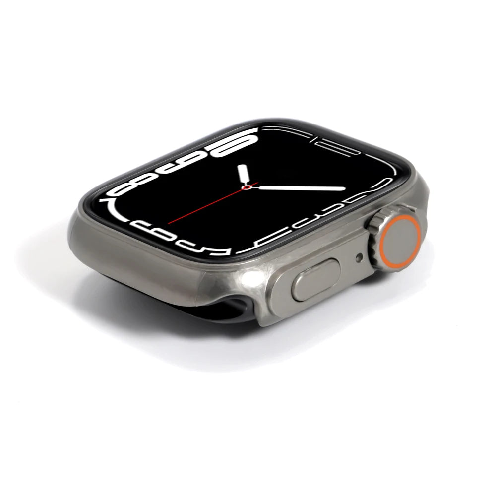 Stainless Steel Strap+PC Cover+Glass for Apple Watch Case Appearance Upgrade