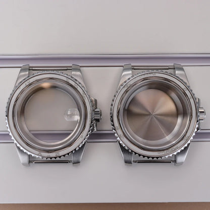 Unidirectional Rotation Bezel 40mm Watch Case For NH35/36/38 ETA2824/Miyota8215