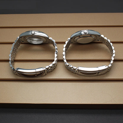 36/40mm Watch Case Sapphire Glass For nh35 nh36 Miyota 8215 28.5mm Dial Datejust