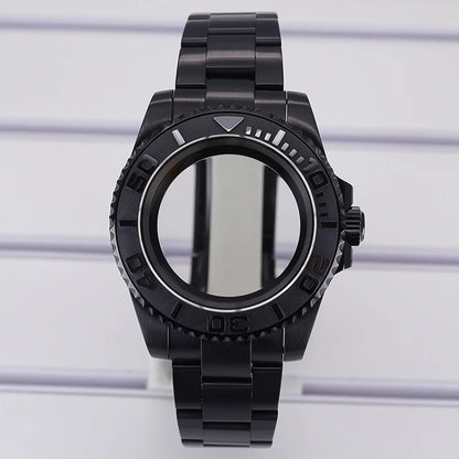 40mm Cases For SUB GMT NH34 NH35 NH36 NH38 4R36 Miyota8215 Eta 2824 Mod YACHT