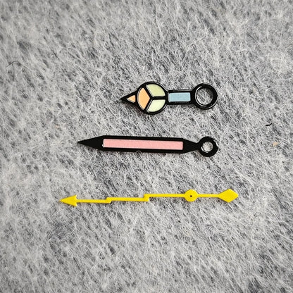 Coloured Watch Hands with Luminous for NH35/NH36/4R/7S Movement