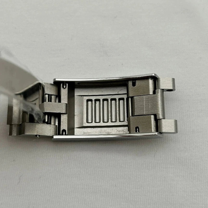 36/39mm Jubilee Strap Sapphire Magnifying Glass Steel Watch Case Fit NH35/NH36