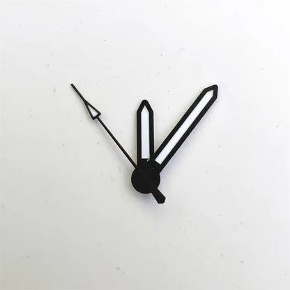 Black Edge Green Luminous Watch Hands for NH35/NH36/4R/7S Movement