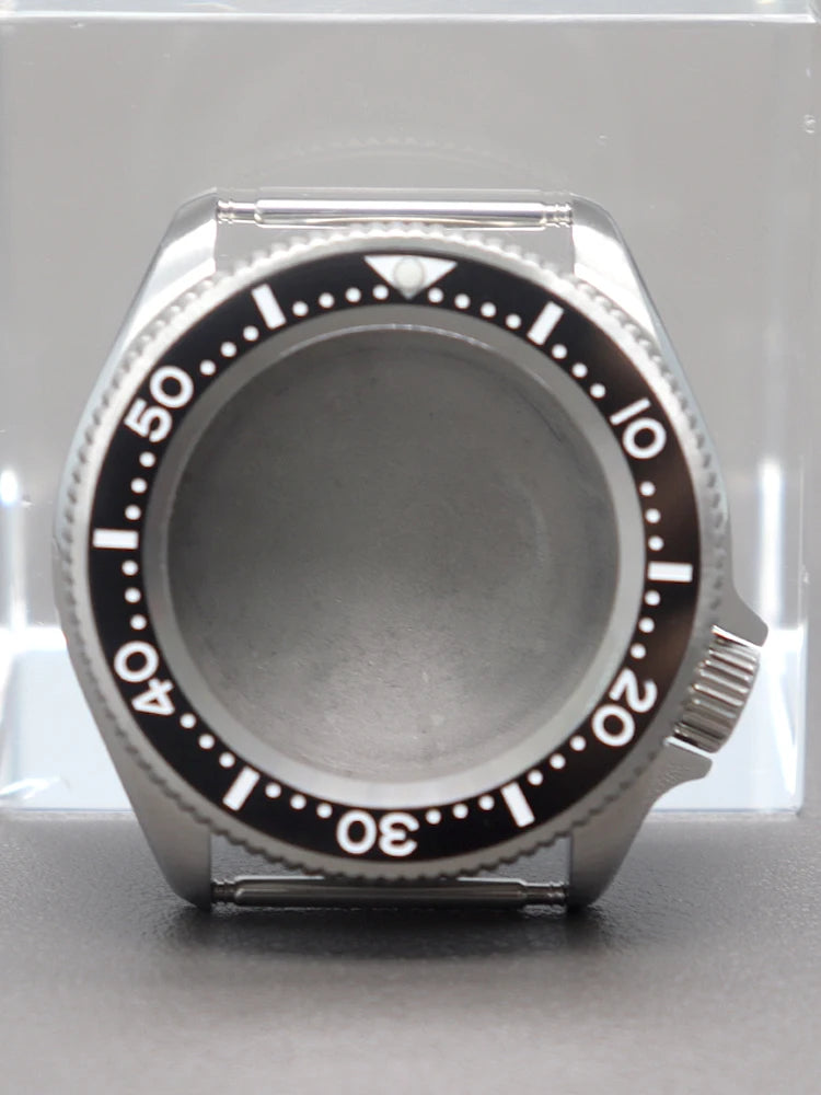 38mm Watch Case Mod Sapphire For Skx013 NH35/36 4R36 Multicolor Ceramic Bezel