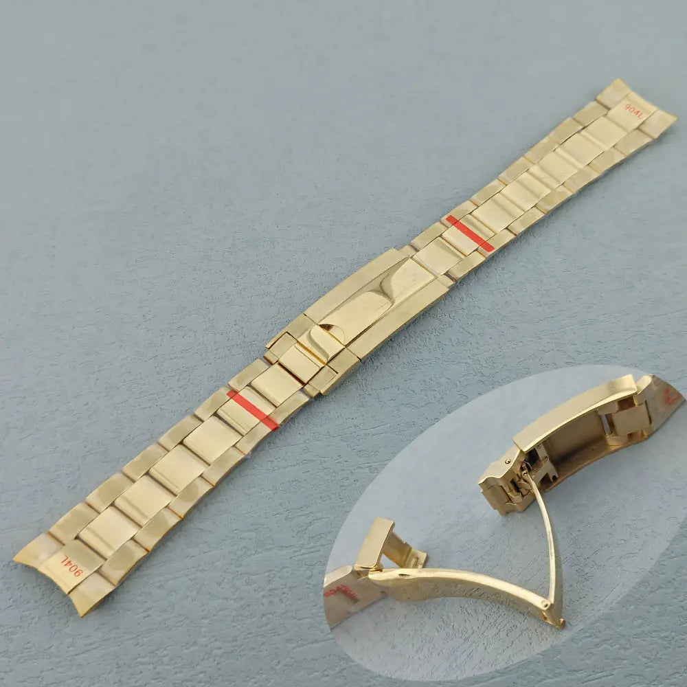 40mm Diamond Bezel Aurora Dial 316l Steel Sapphire Glass Case Suitable For VK63