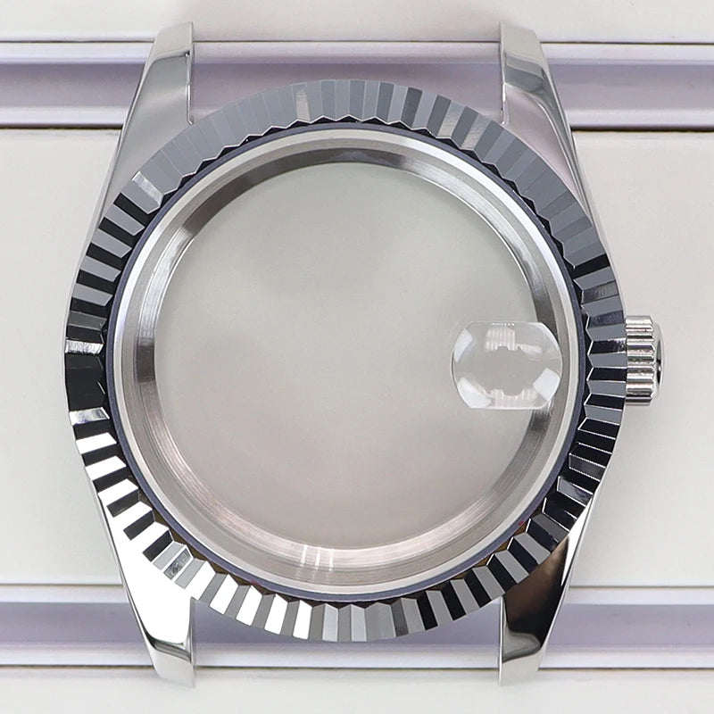 36/39mm Watch Case Bands Sapphire Glass For Datejust NH35/36/38 NH70 Miyota8215