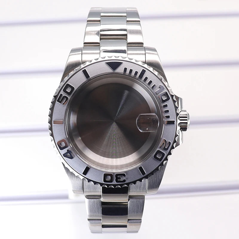40mm Watch Cases Sapphire For Nh35 Nh36 Nh34/38 Nh70 Miyota 8215 Eta 2824 PT5000