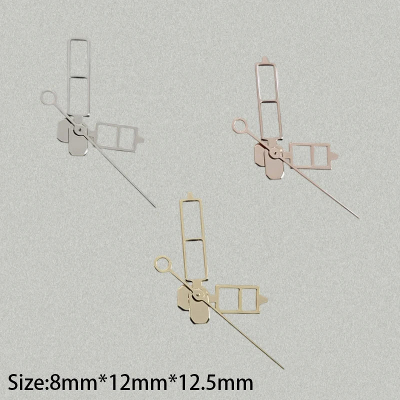 8mm*12mm*12.5mm Modified Square Hollow Watch Hands for NH35/NH36/4R/7S Movement