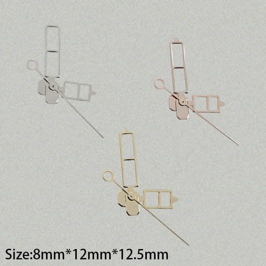 8mm*12mm*12.5mm Modified Square Hollow Watch Hands for NH35/NH36/4R/7S Movement