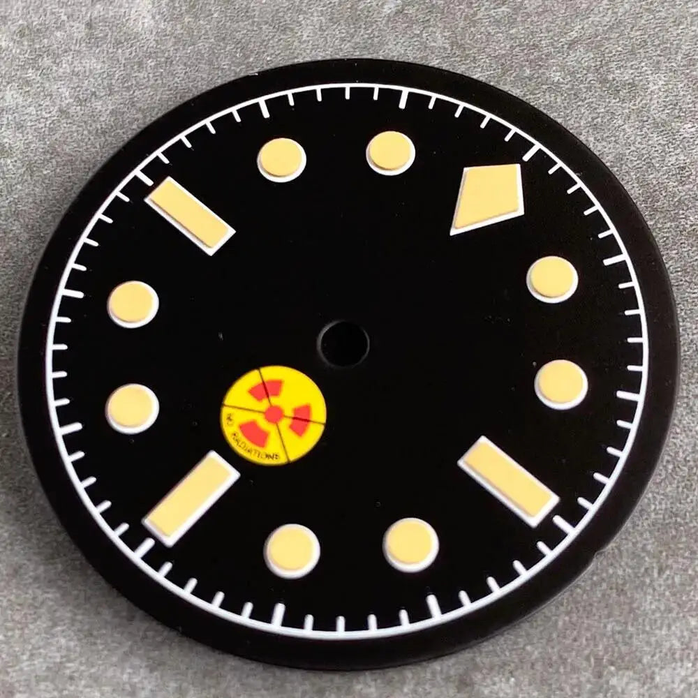 Pilot 29mm Luminous Dial Fit Vintage 50 Fathoms NH35 NH36 ETA 2824 2836 Movement