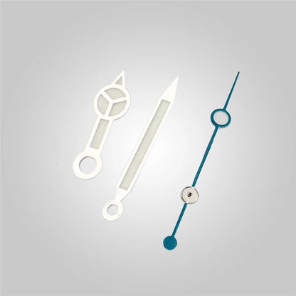 Watch Hands Pointers Blue Luminous for Mingzhu 2813 3804 Miyota 8215 8205