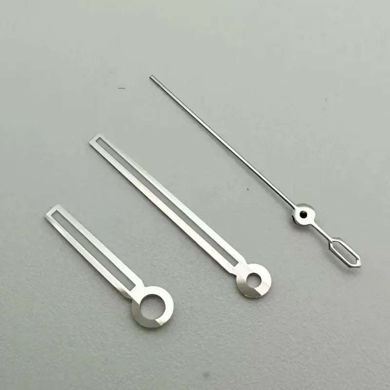 Modified Green Luminous Silver/Blue Watch Hands for NH35/NH36/4R/7S Movement