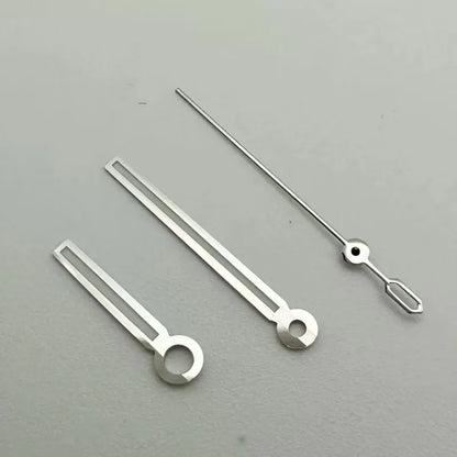 Modified Green Luminous Silver/Blue Watch Hands for NH35/NH36/4R/7S Movement