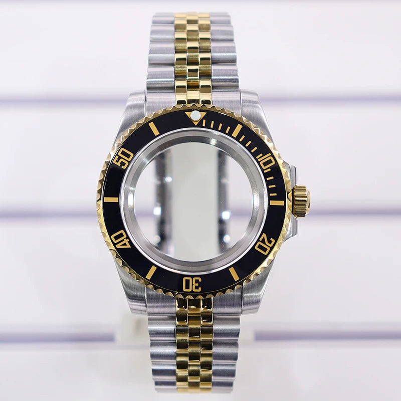40mm Watch Case Sapphire For SUB Nh35 GMT Nh34 Nh36 Nh70 Nh72 2824 Miyota8215