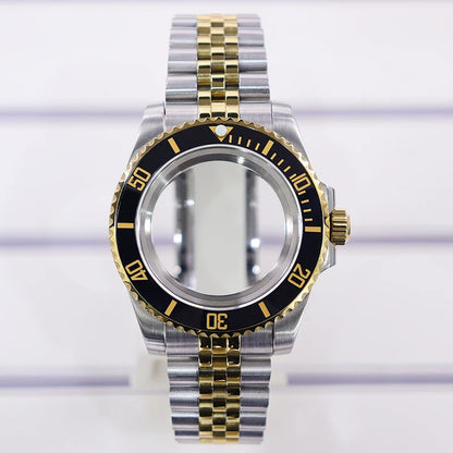40mm Watch Case Sapphire For SUB Nh35 GMT Nh34 Nh36 Nh70 Nh72 2824 Miyota8215