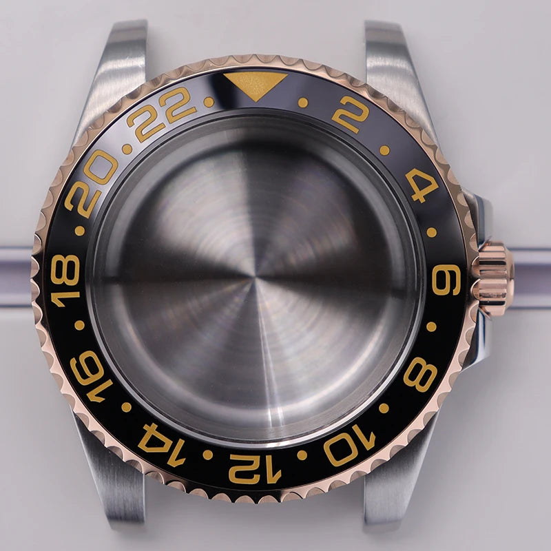 40mm Watch Case For NH35 NH34 NH36 NH70/Miyota8215/Eta2824 PT5000 Slide Buckle