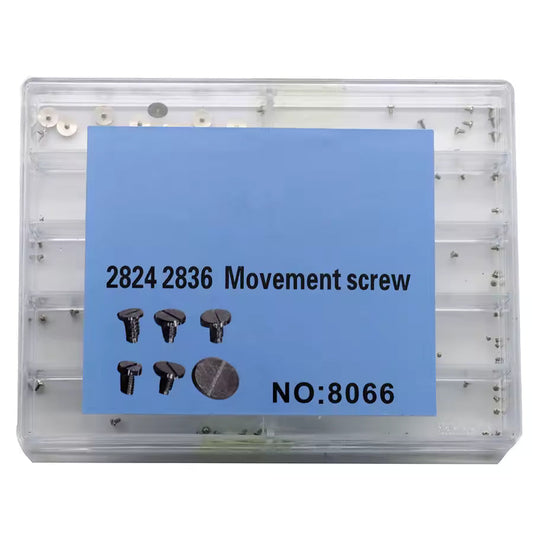 Watch Repair Screws Assortment Fixing Screw Kit Generic for ETA2824 2836 Movement