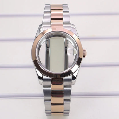 36/39mm Watch Cases and Strap Sapphire Glass For NH35 NH36 NH34 NH38 Miyota 8215