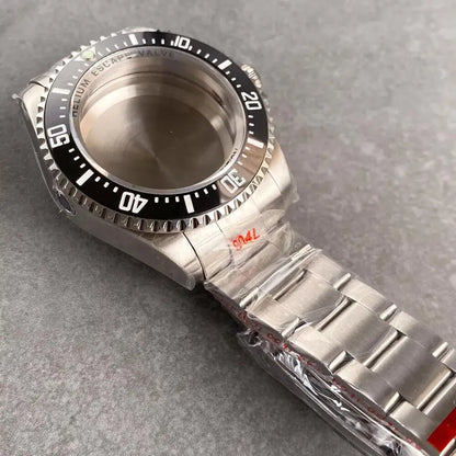 43mm Watch Case with Sapphire Fit DEEP Sea Homage for NH34/35/36 ETA 2824 2836