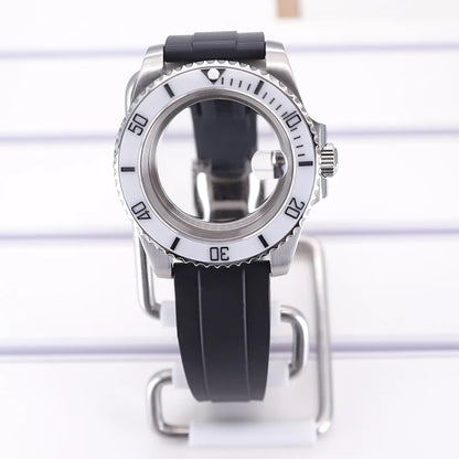 40mm Watch Case For 4R NH35 NH36 NH34/38 NH70 8215 Eta2824 PT5000 Sapphire Glass