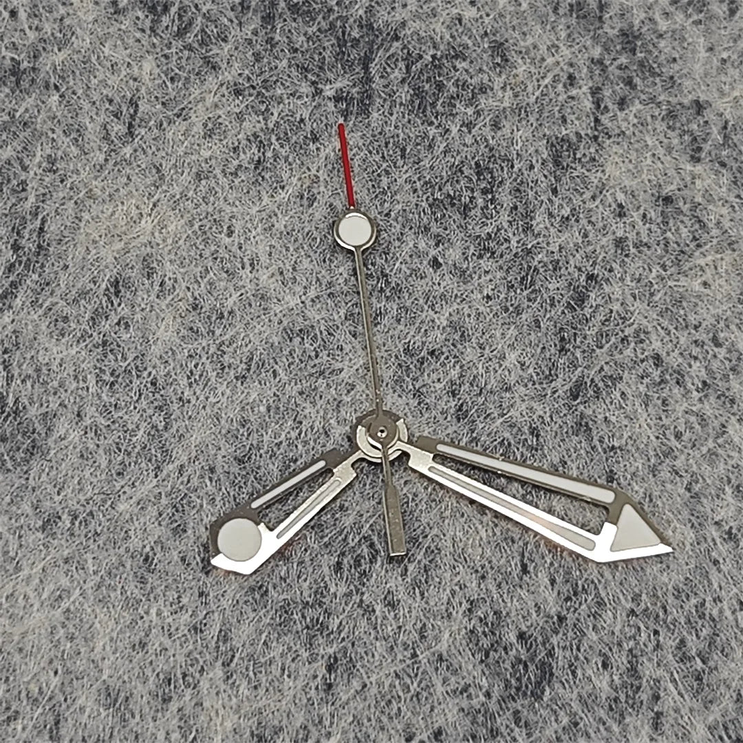 Modified Skeleton Green Luminous Watch Hands for NH35/NH34/NH36/4R/7S/NH70