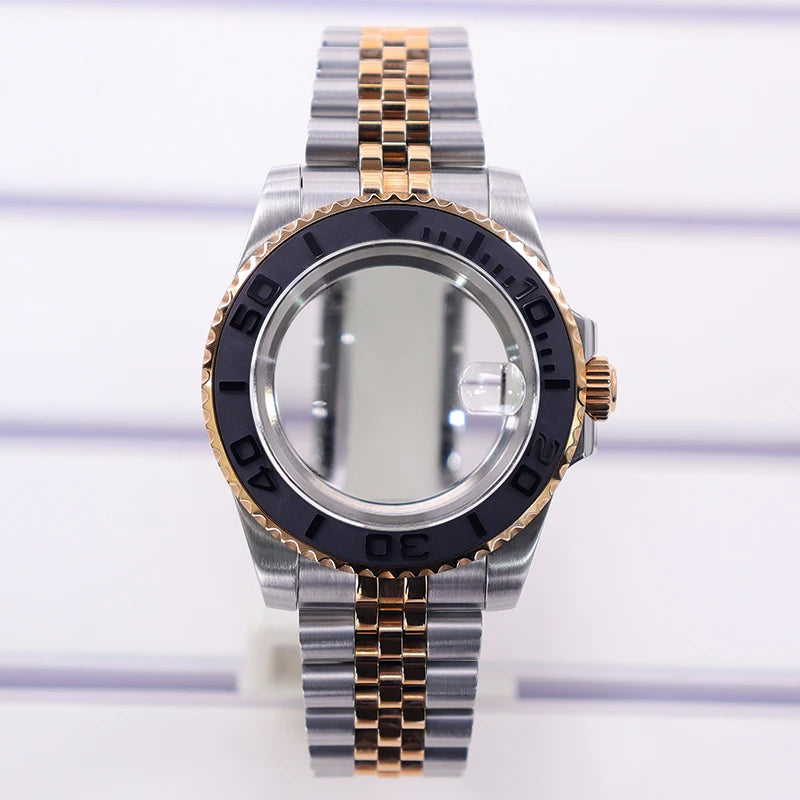 40mm Cases For NH35 NH34 NH36 NH38 NH70 Miyota8215 Eta2824 Unidirectional Bezel