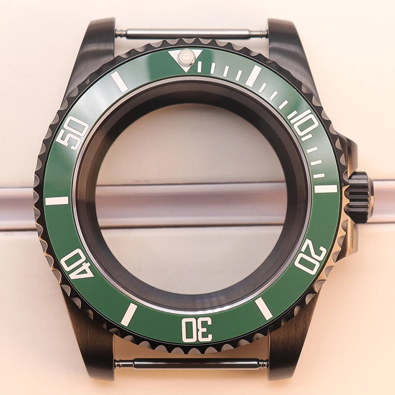40mm Watch Case For NH34 NH35 NH36 NH38 NH70 4R36 Miyota 8215 Eta 2824 GMT SUB