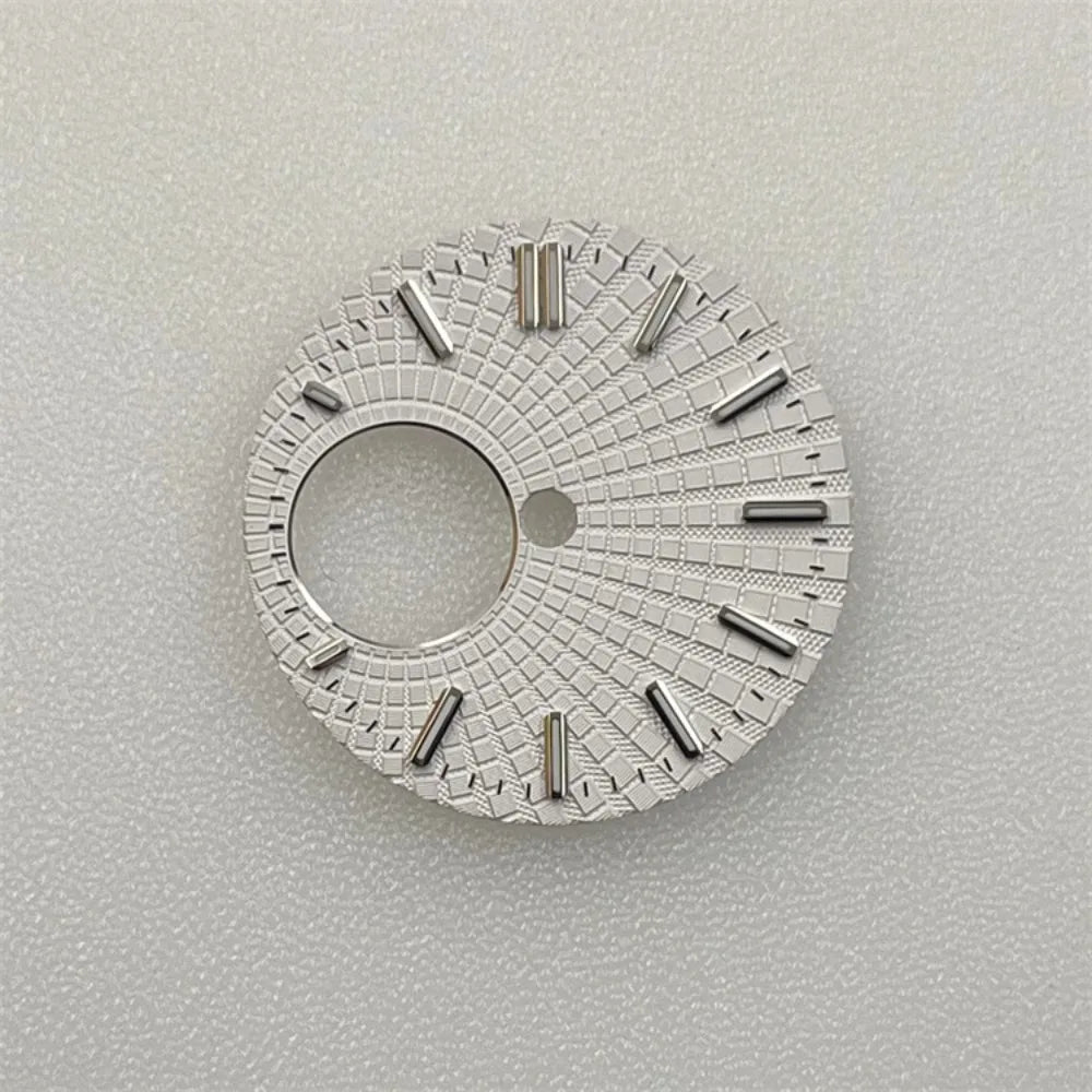 28.5mm Dial Watch Dial Green Luminous Diving Watch Faces for NH38/NH34 Movement