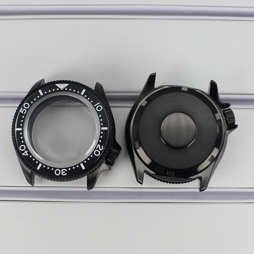Dive 20bar@3.8 SKX 38mm Watch Case Sapphire Crystal For NH35/36 Ceramic Bezel
