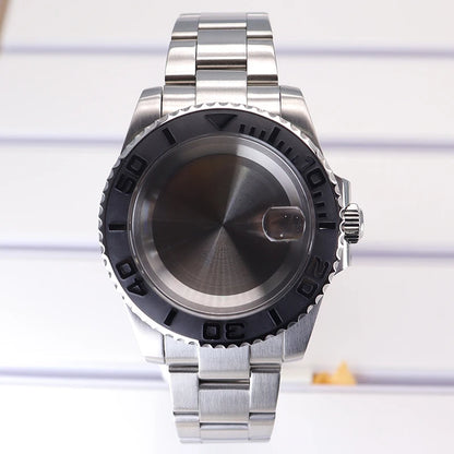 40mm Watch Cases Sapphire For Nh35 Nh36 Nh34/38 Nh70 Miyota 8215 Eta 2824 PT5000