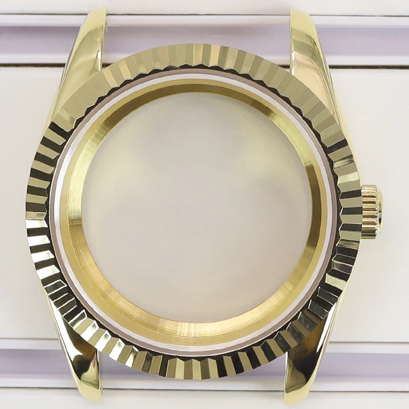 36/39mm Watch Cases Set Sapphire Glass For NH35 NH36 NH34 NH70 8215 Datejust