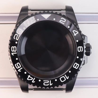 40mm Watch Case For NH34 NH35 NH36 NH38 NH70 4R36 Miyota 8215 Eta 2824 GMT SUB