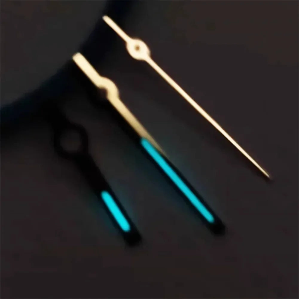 Modified BGW9/3C with Green Luminous Watch Hands for NH35A NH36A Movement