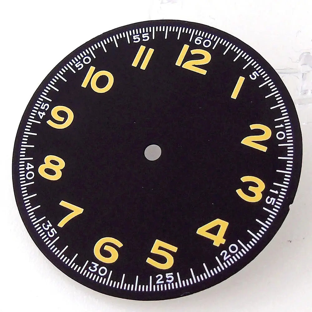 33.6mm Multicolor Watch Dial Fit Pilot Style NH35 NH36 ETA 2824 PT5000 Movement